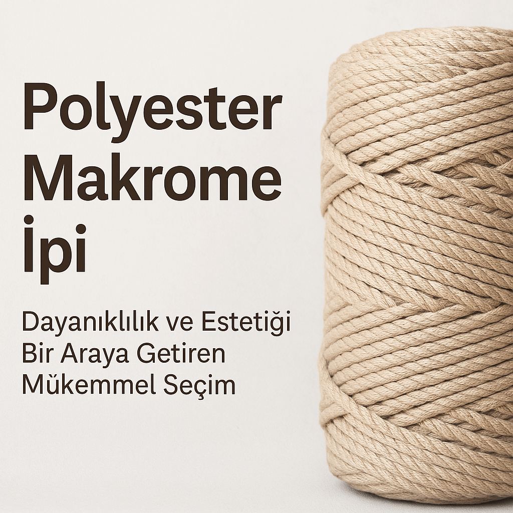 Polyester Makrome İpi: Dayanıklılık ve Estetiği Bir Araya Getiren Mükemmel Seçim - Dream Yarn